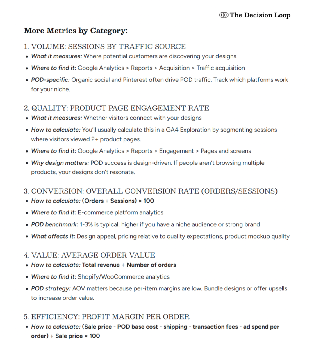 North Star sample page